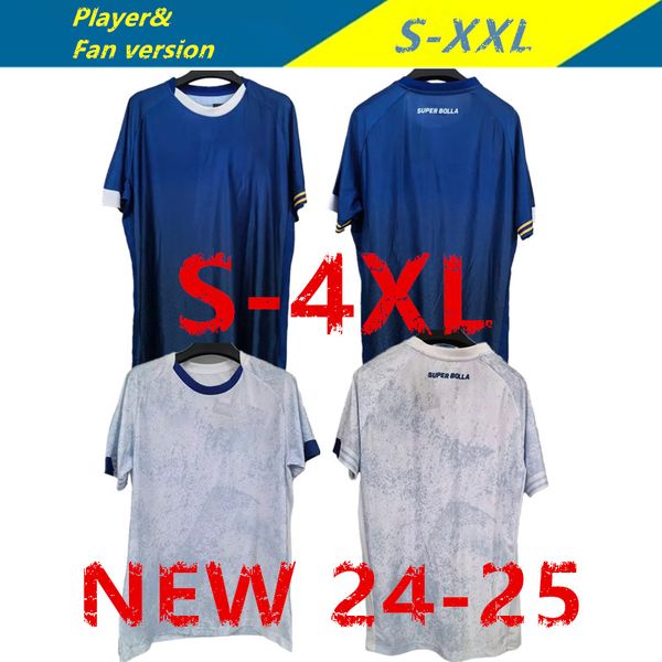 4xl 3xl 24 25 Confianca Mens Soccer Jerseys Home Blue Away White Short Club Brazilian Club Football Shirts Adult Uniforms