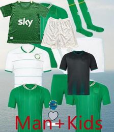4xl Ireland Home Soccer Jerseys Kit Doherty Duffy 23 24 Away 2024 Euro Nationaal Team Egan Brady Keane McCabe Hendrick McClean Football Shirt Men Kids Uniform