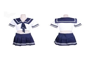 4xl Plus d'école d'école uniforme Écolière japonaise Costume érotique costume sexe mini jupe sexy cosplay lingerie exotic 212344096