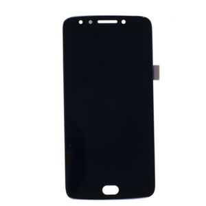 Voor Motorola Moto E4 XT1767 LCD-panelen US-versie met vervangende onderdelen voor vingerafdruksensor Zwart