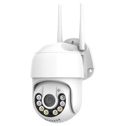 Cámara IP de 5.0MP Cámara de seguridad PTZ para exteriores 1080P WiFi Detección humana Seguimiento automático Cámaras de vigilancia con zoom digital 5X CCTV ICSee