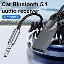 5.1 USB-auto-ontvanger 3.5AUX Bluetooth Stick Spring-audiokabel Oproep