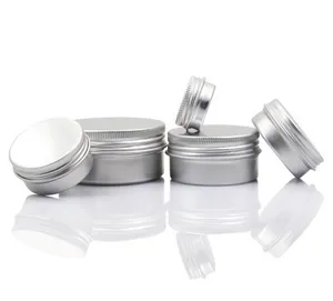 5 10 15 30 50 100 g lege aluminium lippenbalsemcontainers cosmetische crème potten tinnen ambachten Pot fles Wholeale