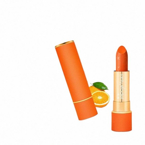 5/10/15pcs Lg rouge à lèvres durable couleurs vives pas facile à décolorer Lg produits de beauté pour les lèvres durables rouge à lèvres Orange A8Ia #