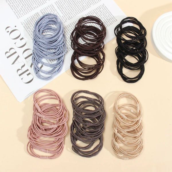 5/10 / 20pcs Femmes Accessoires Hair Bands de caoutchouf