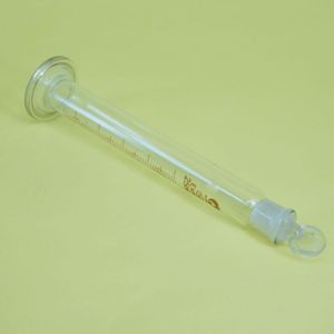 5/10/25/50/100 ml Glasmeetcilinder met stekker -stop -laboratorium voor afgestudeerd laboratorium