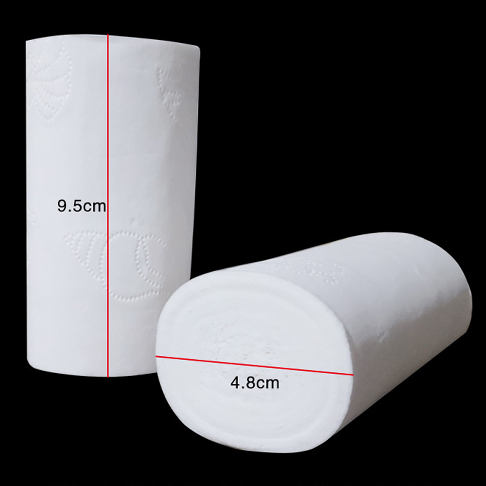 5/10/50 Pack Home Bath Papier Papier Baigne Rouleau Rouleau Papier Papier Papier Papier Blanc Paper Papier Papier / Tissu Roll 4PLY PAPIER POWER TISSU