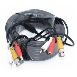 5/10 Meters BNC+RCA+DC connector 3 in 1 CCTV Cable Security Camera Video Audio Power BNC Cable for DVR Surveillance System