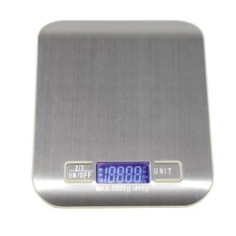 510 kg Balance de cuisine domestique Balances alimentaires électroniques Balances de régime Outil de mesure Slim LCD Digital Balance électronique 201211