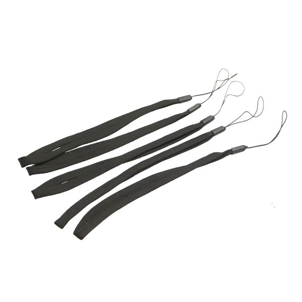 5/10pcs Correas de linterna de 30 cm Lanyard Sling EDC Herramientas al aire libre Negro Ajustable Ajustable Anti perdido para los kits de teléfono con cámara de antorcha