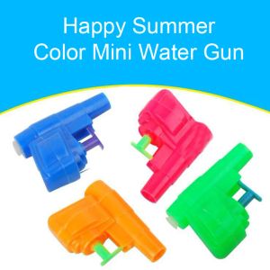 5/10pcs Couleur d'enfants plastique transparent mini pistolet d'eau Summer Bathing multijoueur jeux de loisirs de loisirs xpy