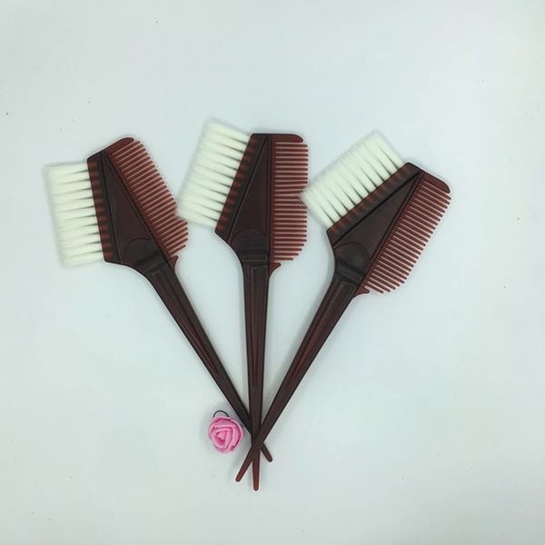 5/10 Uds Kit de coloración del cabello de café DIY tazón para tinte de cabello peine para tinte de cabello herramienta para teñir el cabello para peluquero 240104