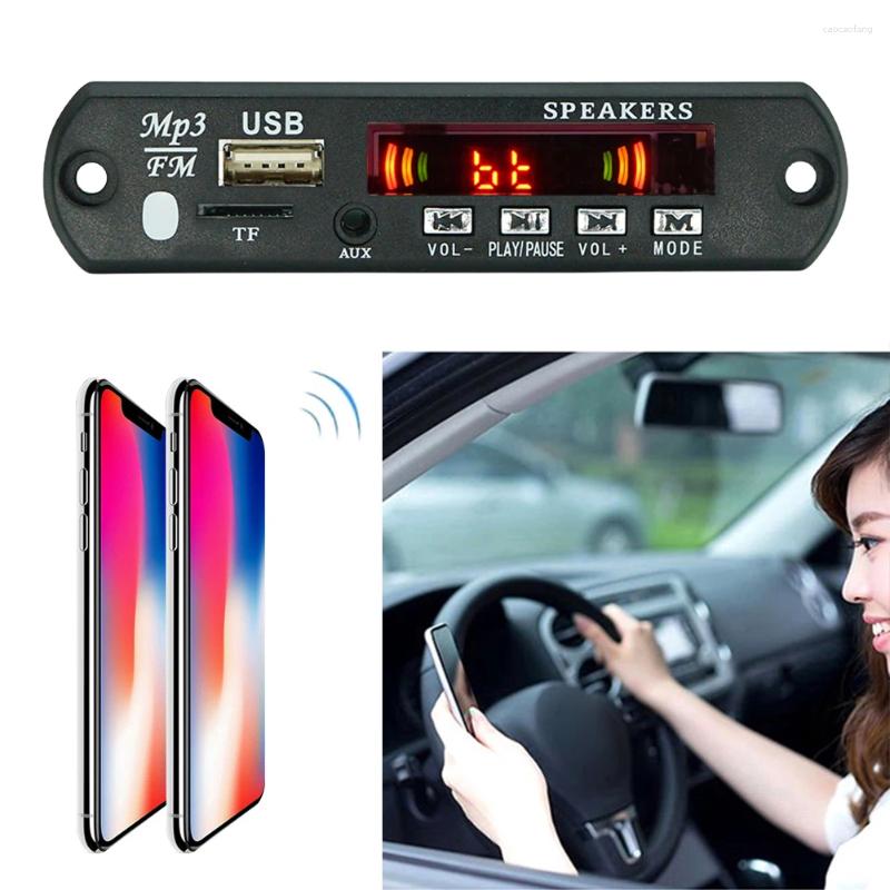 5/12V Audio Module USB TF FM Radio Bluetooth-kompatibel 5.0 Trådlös musikspelare förlustfri med fjärrkontroll