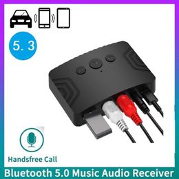5.3 AUX AUR MUZIEK AUDIO -ADAPTER RCA Bluetooth -ontvanger USB -drive
