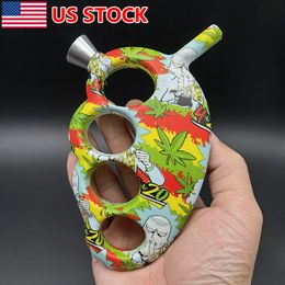 5.3 "Knokkel Bubbler Pijp Hand Pijp Plastic Pijp Roken Bong Waskolf Waterpijp