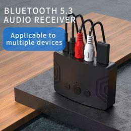 Récepteur RCA 5.3 3.5 AUX, adaptateur Bluetooth, amplificateur de haut-parleur, clé USB