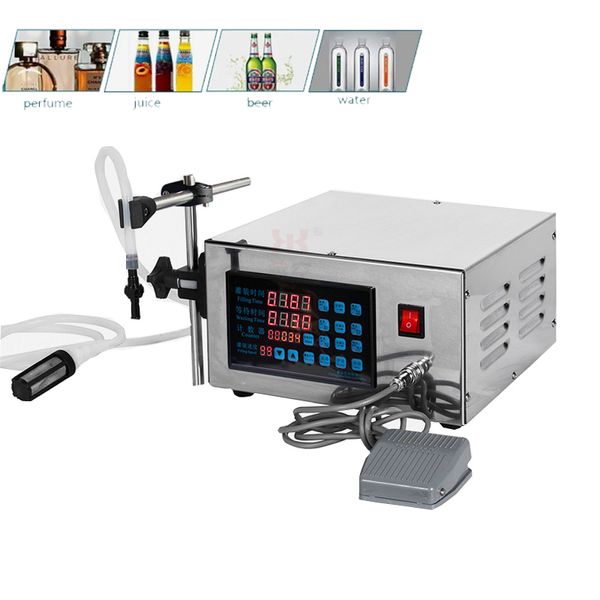 Machine de remplissage de liquide 5-3500ML, automatique, commerciale, pneumatique, pour bouteilles, contrôle numérique, pour huiles comestibles, boissons cosmétiques