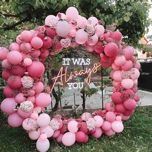 Globos de látex rosa de 5-36 pulgadas Decoración de arco de boda Propuesta de fiesta de cumpleaños Día de San Valentín Decoración de Navidad Globo al por mayor HKD230808