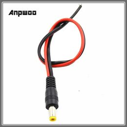 5.5/2,1 mm mannelijke DC Power Plug Connector CCTV PSU Pigtail Cable Jack 12V voor CCTV-beveiligingscamera-connector ANPWOO DC02-M