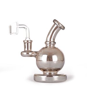 5.5 inch kleine kleurrijke glazen bong pijp dab rig voor waterpijp 14mm vrouwelijke gewricht roken accessoires