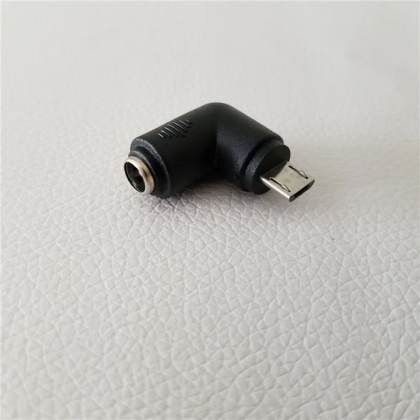 Adaptateur convertisseur connecteur DC femelle vers Micro USB Type B mâle, 5.5x2.1mm, pour tablette de téléphone portable Android