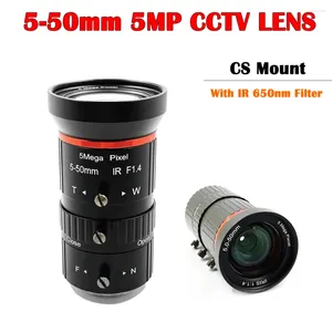 5-50mm handmatige zoom CCTV-lens 1/2,7 