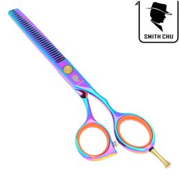 5.5 pouce SMITH CHU 2017 Nouveau Ciseaux De Cheveux Haute Qualité Cheveux Amincissement Cisailles Tesouras Ciseaux Barber Ciseaux Salon De Coiffure, LZS0092