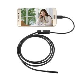 5,5 mm high-definition waterdichte Android mobiele telefoon computer USB endoscoop video industriële pijplijn auto endoscoop 1m1.Voor Android Endoscope Camera