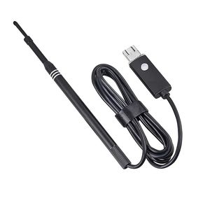 5,5 mm deux dans un tuyau de canal d'oreille pour enfants Endoscope Visual Endoscope Caméra émettrice d'écriture Écoop Endoscope du tuyau de fouille