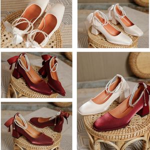 Tacones de diseñador Zapatos de vestir para mujer Fiesta de bodas Slingback Mocasines de tacón alto Plataforma Vestido de fiesta Sandalias con punta estrecha Zapatillas de deporte atractivas