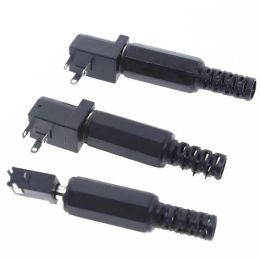 5.5x2.1 / 2,5 mm DC-005 Black DC Power Jack Pocket DC Connecteurs féminins Adaptateur de borne PCB à angle droit de type baril