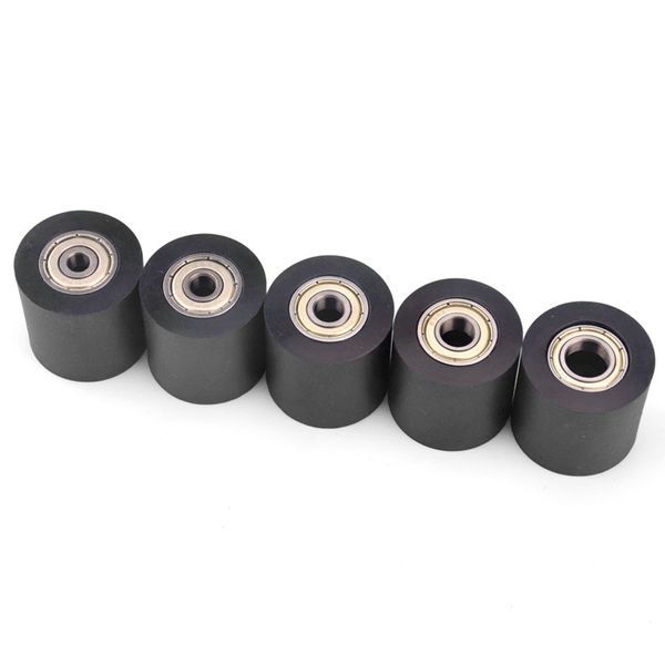 5/6/7/8/10 mm 1PCS PU POLYURÉTHAN MATÉRIELLE ROLLER DE TOUT MUTE GUIDE FLAT DIAMETTER ROUE DE 30 mm de longueur TentZeil