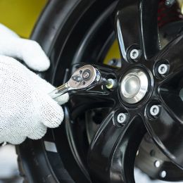 5-60N.M HOPKE WRUCH Auto reparatie Handgereedschap 3/8 inch vierkante schijf Nauwkeurige vooraf ingestelde omkeerbare ratelsleutel Verstelbare Torques-toets