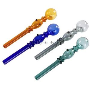 Cachimbas de cristal de los accesorios del tubo de la mano de Pokeman de la hornilla de aceite del tubo de agua que fuma de 5,7 pulgadas