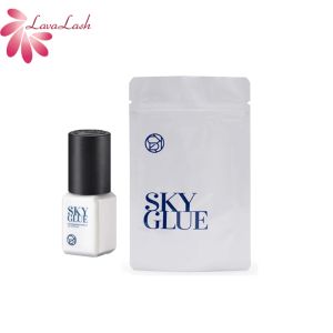 5 bouteilles Sky Glue S Plus Type Black Cap Original Korea Adhesive for Filash Extensions 5 ml Beauty Shop Lasting Makeups Tools