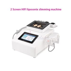 2 in 1 HIFU Skin Lift Liposonix Body Slimming SPA Beauty Apparatuur met twee touchscreen Liposonic