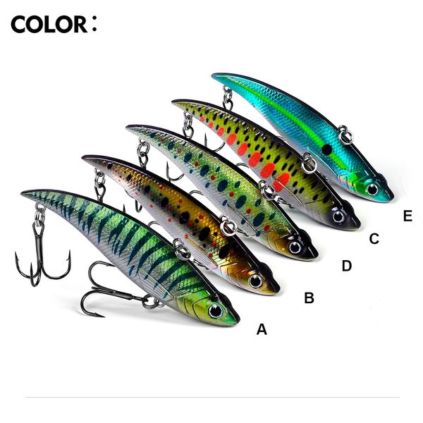 5 colores 9cm 19,5g lápiz sumergido VIB señuelo de pesca cebo duro Minnow Crankbait Life-Like Swimbait cebos de pesca de lubina Set 150 unids/lote