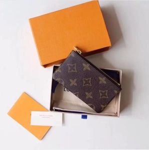 5 couleurs de haute qualité Designers 2022 sacs à main de luxe KEY POUCH POCHETTE CLES Femmes Hommes Porte-clés Titulaire de la carte de crédit Porte-monnaie Mini Wallet Bag