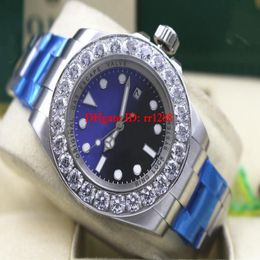 5 Color Luxury Watch 126660 126600 Sea-Dweller Day Date 44 mm Big Diamond lunette Automatic Men's Watch Mens Watchs Wristwatche308k
