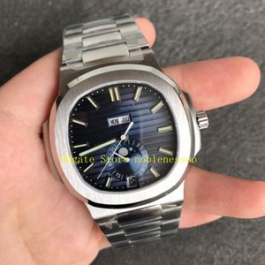 3 kleur super gr fabriek eta horloge mannen blauwe wijzerplaat 40,5 mm 5726/1a 324 s qa lu 24h/303 904L roestvrijstalen armband 5726 Mens sport automatische horloges polshorloges