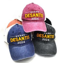 5 Kleuren Desantis Feestartikelen Cap Katoen -Ademend 2024 Baseball Hoed JN02