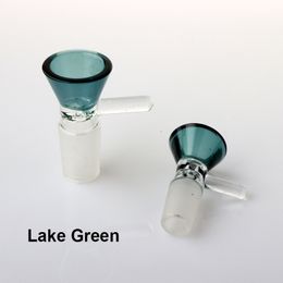 5 kleuren Trechter Glazen Kom 14mm 18mm Mannelijke Kom Bong Kom Stuk Roken Accessoires Voor Bong Glas waterleidingen Dab Rigs