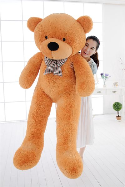 5 COLORES Gigante 160 CM 180 CM 200 CM oso de peluche grande juguetes de peluche grandes niño bebé tamaño real muñeca niña regalo de Navidad