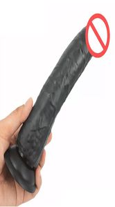 5 couleurs longues grosse bite noire Sex Dildo Dongs Femme Masturbation Sex Toys Faux pénis réaliste Silicone Cock pour femmes adultes Produ6282706