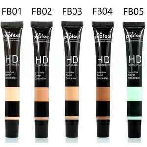 5 kleuren professionele basis make -up cover face foundation foundation foundation concealer contour cover palet waterdichte primer cosmetica