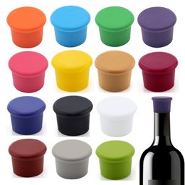 Bouchons de vin en silicone réutilisables, bouchons en verre hermétiques, boissons, bière, bouteilles de champagne, bouchons de bouchon, économiseur de vin pour les bouchons pour garder le vin frais