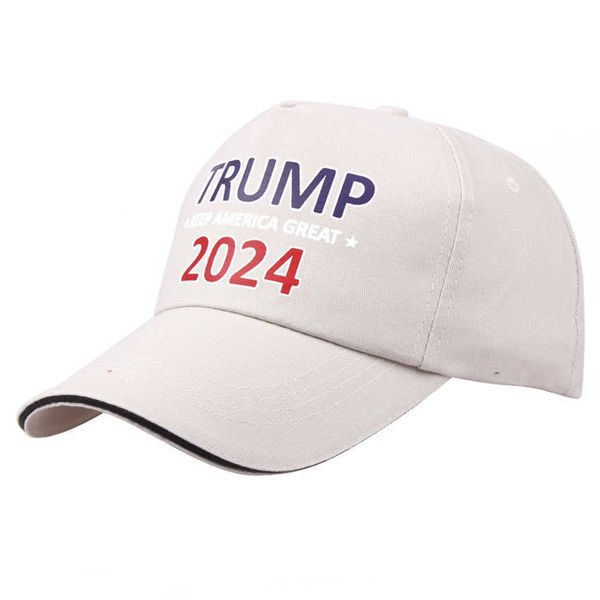 5 colores Trump Hat Summer Sun Shading Sombreros de béisbol ajustables 2024 Gorras de elección presidencial Regalo de fiesta Spring Falls FHD09