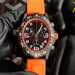 5 kleuren horloges 44 mm X82310A41B1S1 zwart PVD kast VK quartz chronograaf werkende elastiekjes band herenhorloge Watches178L