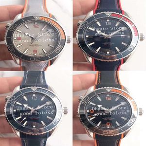 5 colores para hombre automático Miyota Cal 8900 reloj Planet Men Dive 600m Bond 007 especialidades maestro bisel de cerámica azul negro naranja Wa273E