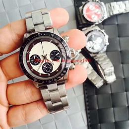 5 couleurs Top montres 38mm 6263 Vintage chronographe travail CAL 7750 mouvement hommes mécanique à remontage manuel montre-bracelet 246I